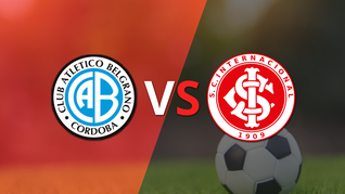 Con un empate en 0, empieza el segundo tiempo entre Belgrano e Internacional
