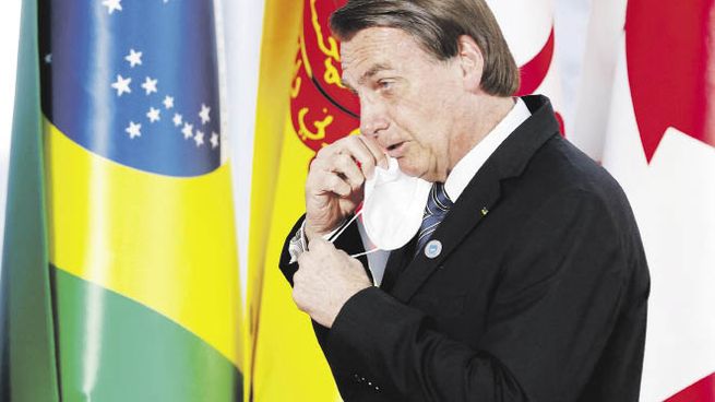 COMPROMISO. Jair Bolsonaro consiguió laudar entre las presiones de Estados Unidos para excluir a China del negocio del 5G y la necesidad de mantener un equilibrio con Pekín, socio comercial clave de Brasil.