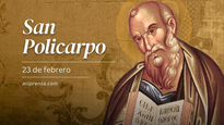 San Policarpo es celebrado cada 23 de febrero.