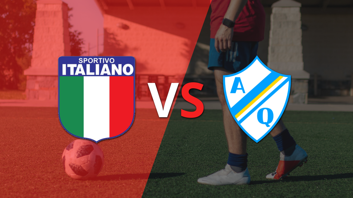 Sp. Italiano and Arg. de Quilmes share the points and tie 1-1