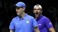 Sinner y Berrettini sellaron el triunfo de Italia ante Argentina en la Copa Davis.