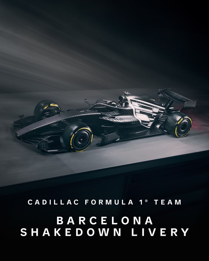 La escudería Cadillac, que tiene entre su alineación al mexicano Sergio Pérez y al finlandés Valtteri Bottas, anunció este martes el diseño y decoración que tendrá su bólido para afrontar las pruebas programadas para Barcelona del 26 al 30 de enero y que se desarrollarán en el trazado de Catalunya. La escudería Cadillac, que tiene entre su alineación al mexicano Sergio Pérez y al finlandés Valtteri Bottas, anunció este martes el diseño y decoración que tendrá su bólido para afrontar las pruebas programadas para Barcelona del 26 al 30 de enero y que se desarrollarán en el trazado de Catalunya.