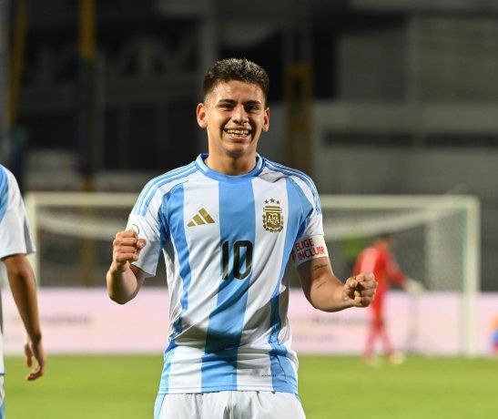 Claudio Echeverrri, figura del equipo argentino.