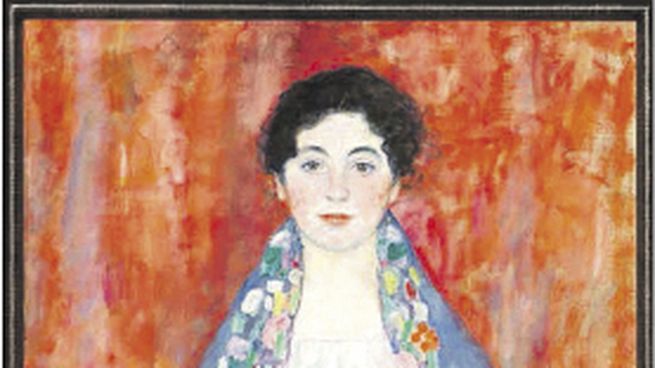retrato de la señorita lieser. El enigmático cuadro de Klimt que apareció ayer en público.