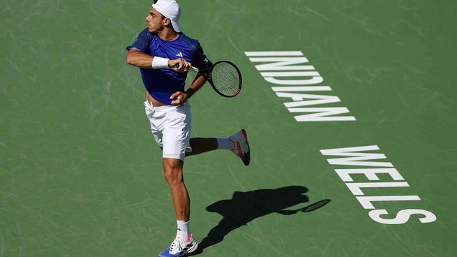 Cerúndolo se metió en la tercera ronda de Indian Wells.
