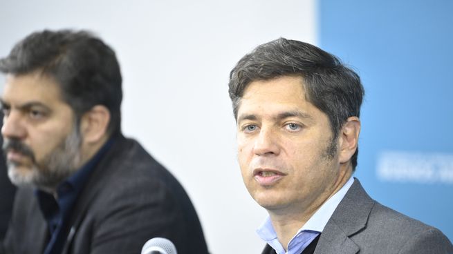 Kicillof apoyó a los trabajadores del Garrahan. 