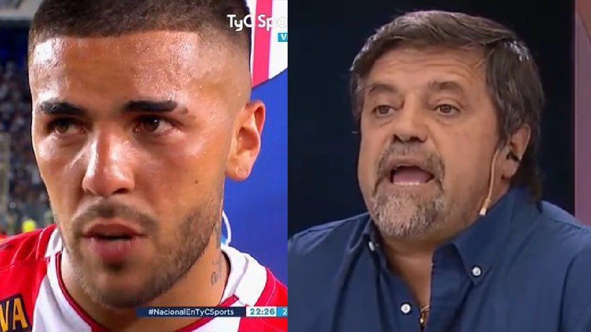 The strong cross between the son of “Chiqui” Tapia and Caruso Lombardi after the rise of Barracas Central