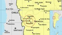 El sismo de 4,4 grados en Mendoza tuvo su epicentro en alta montaña, en la zona de Las Heras, y también fue percibido en San Juan.
