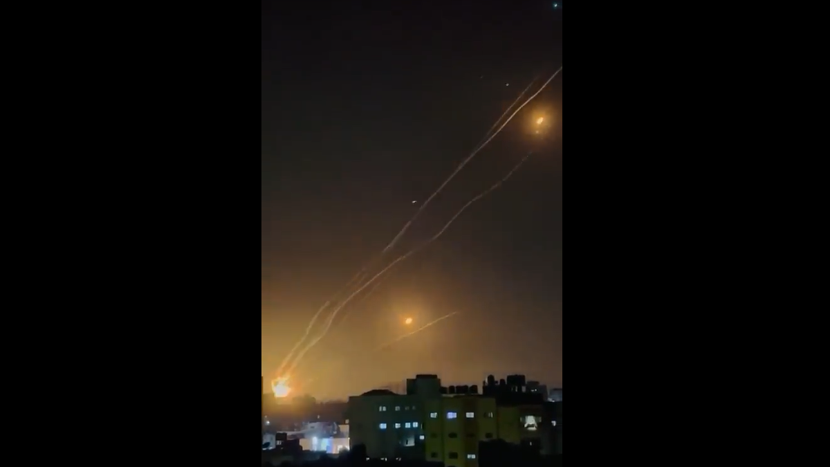 Missiles launched from Gaza after Israel attack that killed 22 Palestinians
