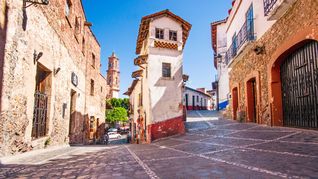 Taxco, un pueblito encantador de Guerrero.