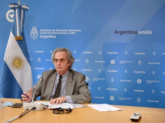 El secretario de Relaciones Exteriores Pablo Tettamanti agradeció el apoyo continuado del Grupo de los 77 más China.
