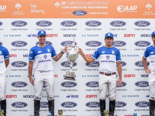 Ellerstina logró el bicampeonato en el Abierto de Tortugas.