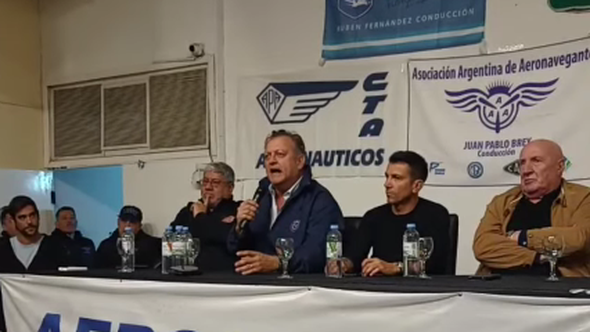 On Friday there will be a 24-hour strike at Aerolíneas Argentinas