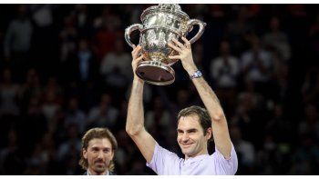 Federer venció a Del Potro en la final de Basilea.