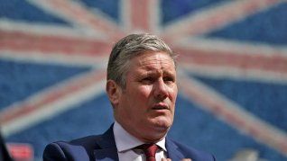 Keir Starmer lleva un año y medio en el cargo. Keir Starmer lleva un año y medio en el cargo.