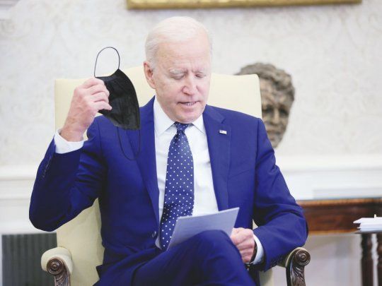 DUREZA. El decreto sigue al anuncio por parte del Departamento de Estado de la posibilidad de que Joe Biden y Vladímir Putin se reúnan próximamente.