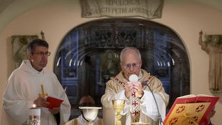León XIV, en su primer Regina Coeli dese que se convirtió en Sumo Pontífice.