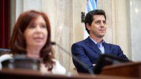 Wado de Pedro y Cristina Kirchner.