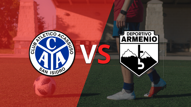 Argentina - Primera B: Acassuso vs Dep. Armenio Fecha 20