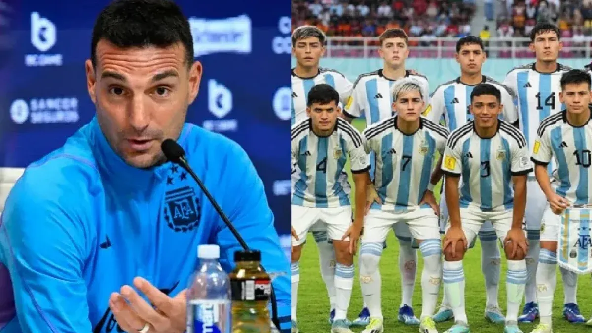Scaloni’s heartfelt post for the U-17 National Team: “I’m proud of you”