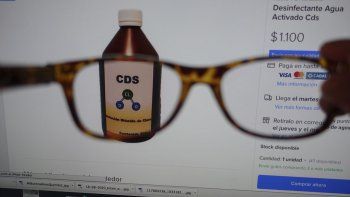 El Ministerio de Salud insistió en que no se recomienda la ingesta de dióxido de cloro.