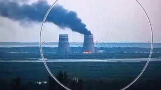Las imágenes de la central nuclear de Zaporiyia alertaron a los expertos por un posible riesgo nuclear.&nbsp;