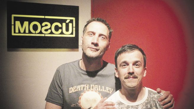 Muerde. Francisco Lumerman y Luciano Cáceres, al frente de la obra.