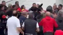 Barras de Chacarita sorprendieron y atacaron a dirigentes de Deportivo Morón