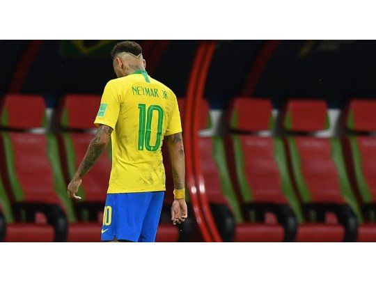 Neymar y un deslucido adiós a Rusia.