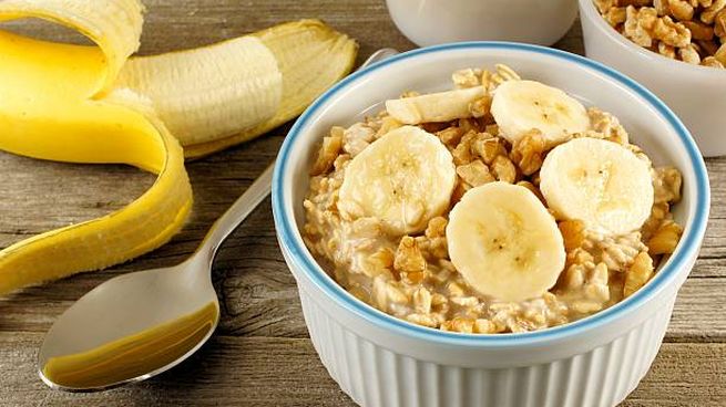 yogurth platano nueces