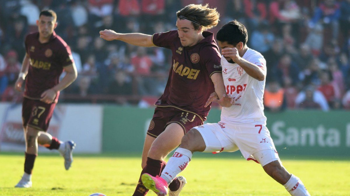 Unión celebrated the point more than Lanús in a key duel for permanence
