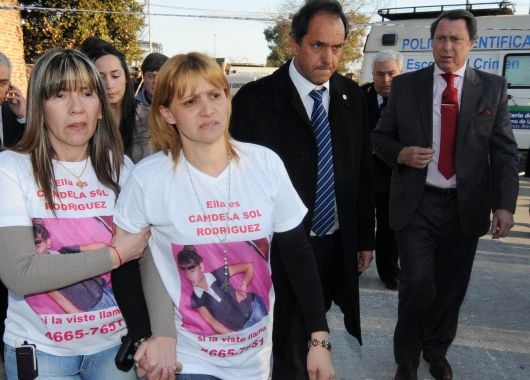 Conmoción: Candela fue hallada muerta (foto 1)