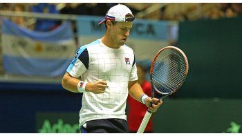 Schwartzman igualó la serie para Argentina (Foto: Prensa AAT).