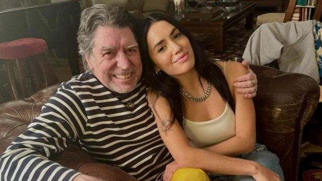 Lali compartió una postal junto a Joaquín Sabina.