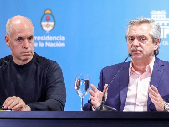 La reunión entre Alberto Fernández y Horacio Rodríguez Larreta fue suspendida.