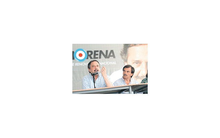 Ricardo Alfonsín y Miguel Bazze precalentaron el 10D de la oposición en acto bonaerense donde el MORENA emitió un crítico documento sobre el Gobierno.
