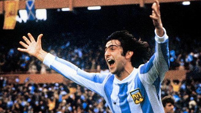 Mario Kempes fue el máximo goleador del Mundial 1978.&nbsp;