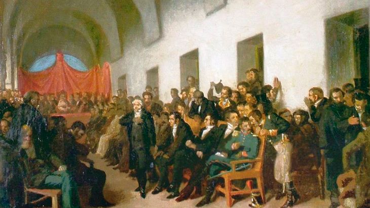 Primera Junta: 25 de Mayo de 1810. 