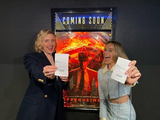 Greta Gerwig and Margot Robbie.