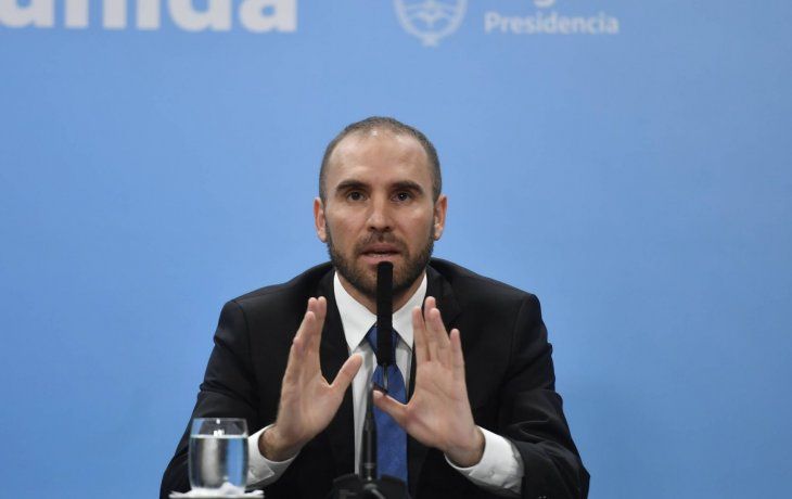 El ministro de Economía, Martín Guzmán.