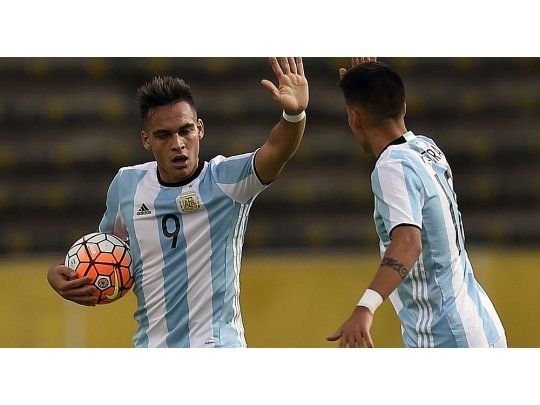 Martinez se contracturó entrenando con la Sub 20.