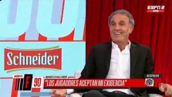 ruggeri recordo el dia que bilardo mando a su ayudante a vivir con el en plena luna de miel