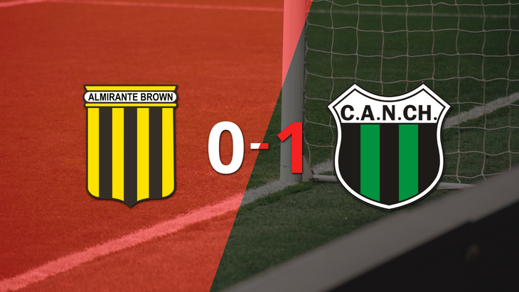 Almirante Brown sufrió una derrota por 1-0 ante Nueva Chicago con el gol de Facundo Castro