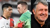 Armani, Enzo Perez y Martino