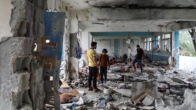 El ataque de Israel a la escuela en Gaza dejó 37 muertos.
