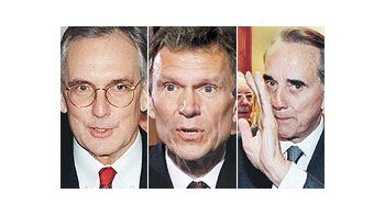 ámbito.com | El el ex líder demócrata de la Cámara baja Bob Livingstone, el ex titular de ese cuerpo Tom Daschle y el ex senador republicano Bob Dole, hoy notorios lobbystas.