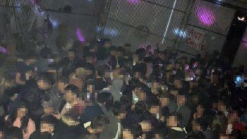 Entre los 200 participantes había menores de edad.