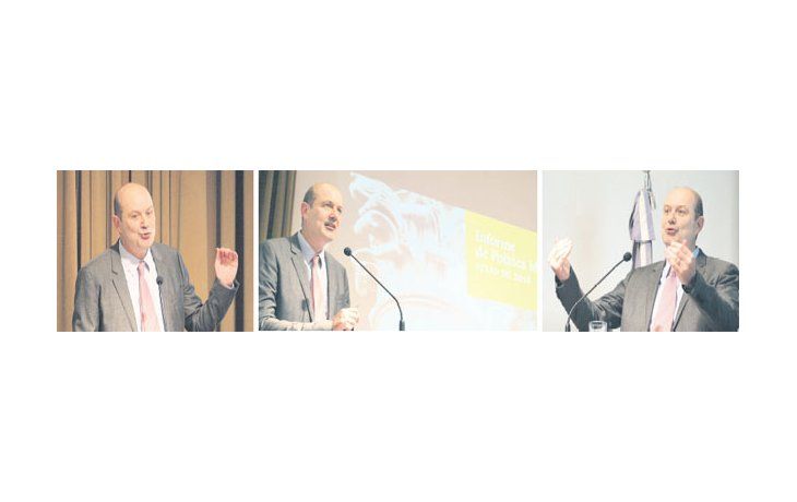 Optimista. En su tono afable y académico, ayer el presidente del BCRA, Federico Sturzenegger, brindó casi una clase de macroeconomía al presentar el Informe de Política Monetaria de julio.