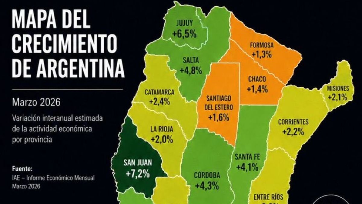 Pol�mica y cr�ticas: Javier Milei y un asesor de Luis Caputo compartieron un mapa sin Tucum�n ni las Malvinas