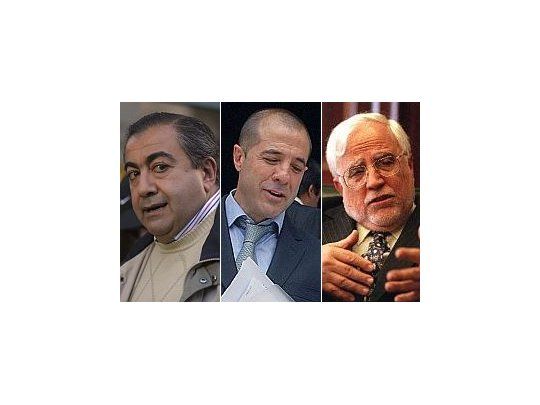 Héctor Daer, Daniel Amoroso y Alieto Guadagni.